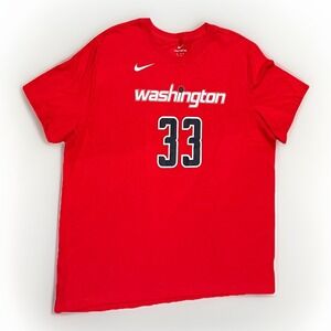 Washington Wizards Kyle Kuzma Nike Tee - Red - Name/Number - Men's XXL **NEW**